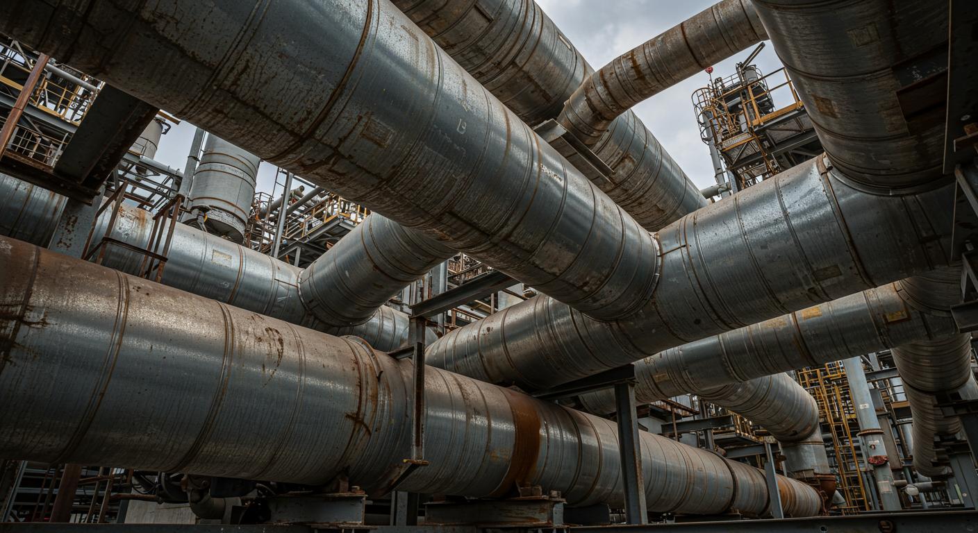 Воздуховоды на нефтеперерабатывающих заводах