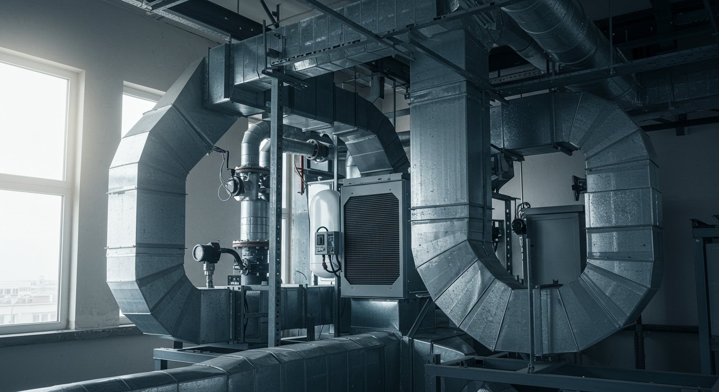 Воздуховоды с теплообменниками