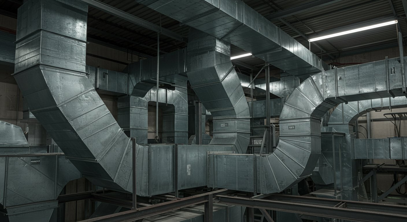 Вентиляционная шахта Вентиляционная шахта в современном здании