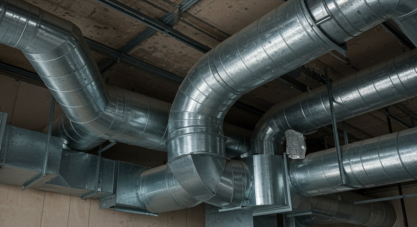 Где применяют оцинкованные воздуховоды