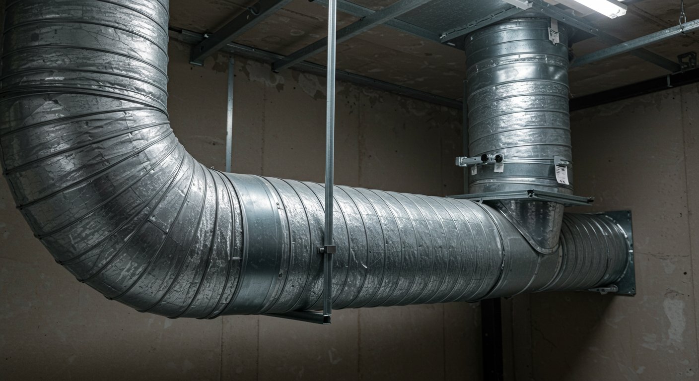 Фасонные детали воздуховодов Фасонные детали воздуховодов в монтаже