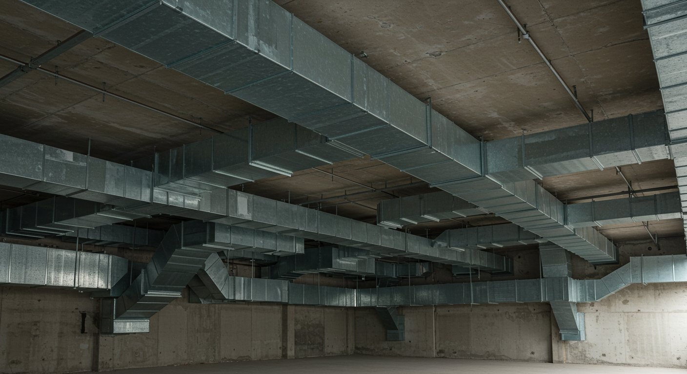 Где применяются прямоугольные воздуховоды