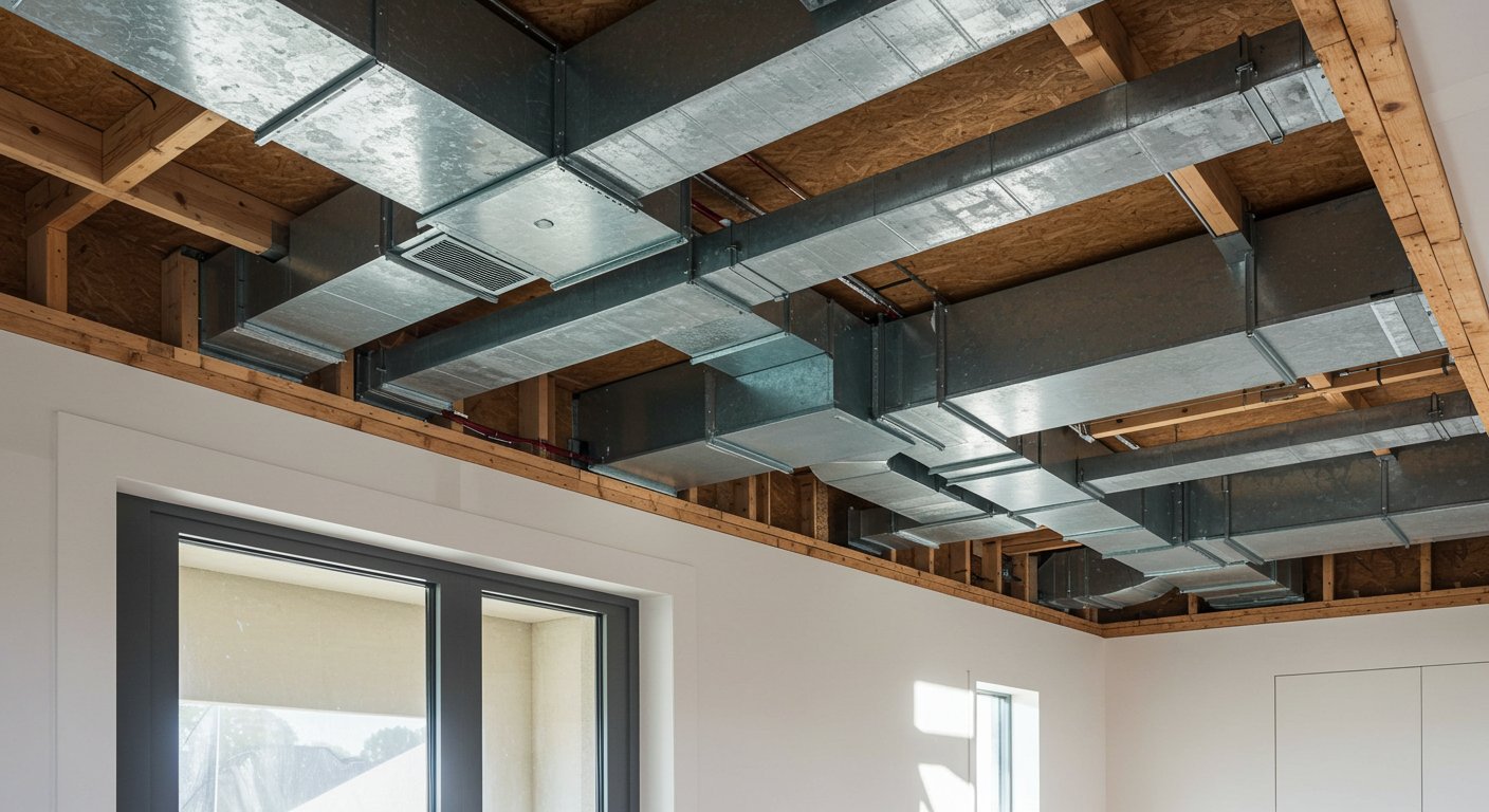 Где прячут воздуховоды в интерьере Скрытые воздуховоды в интерьере