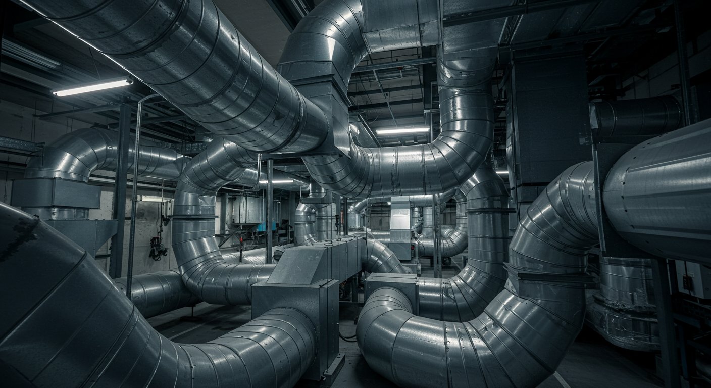 Производственный цех завода вентиляционных каналов