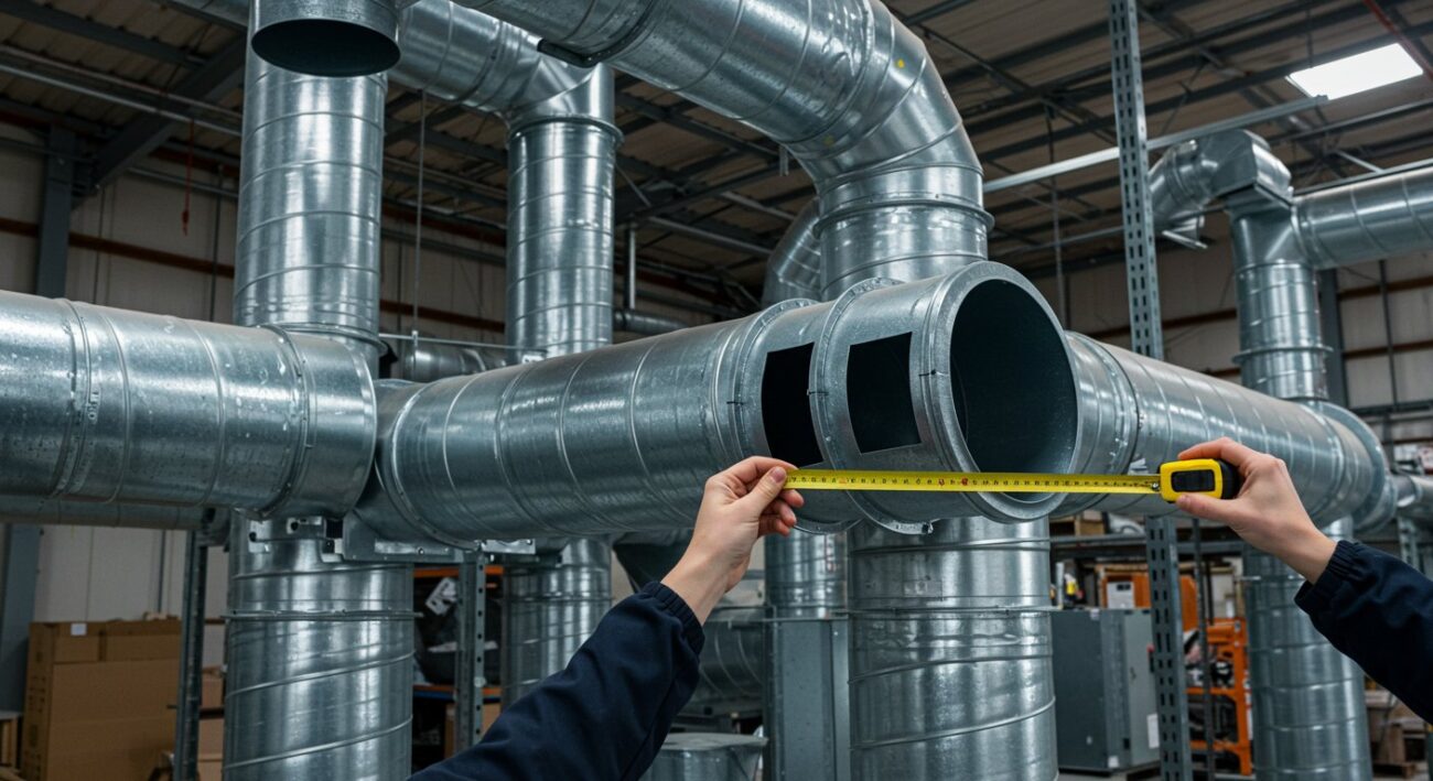 Как рассчитать диаметр воздуховода