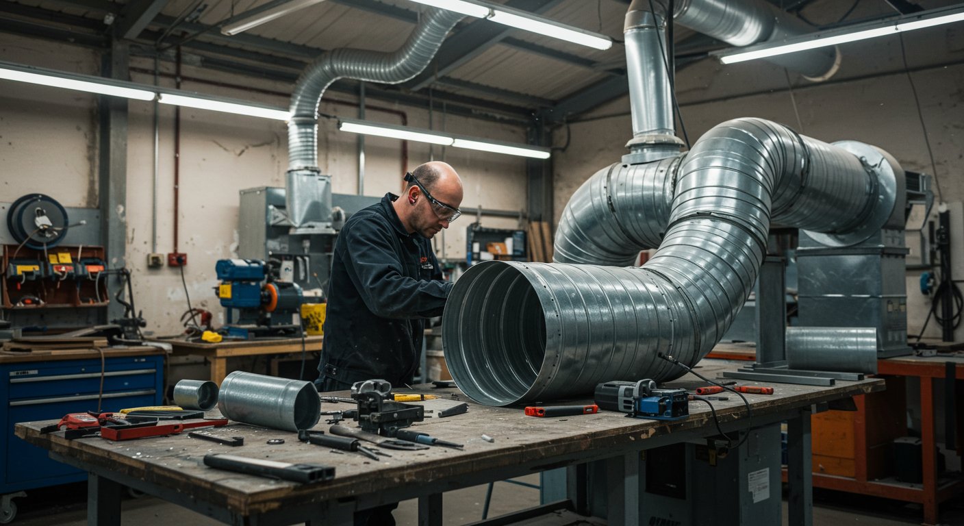 Как сделать вытяжку в мастерской