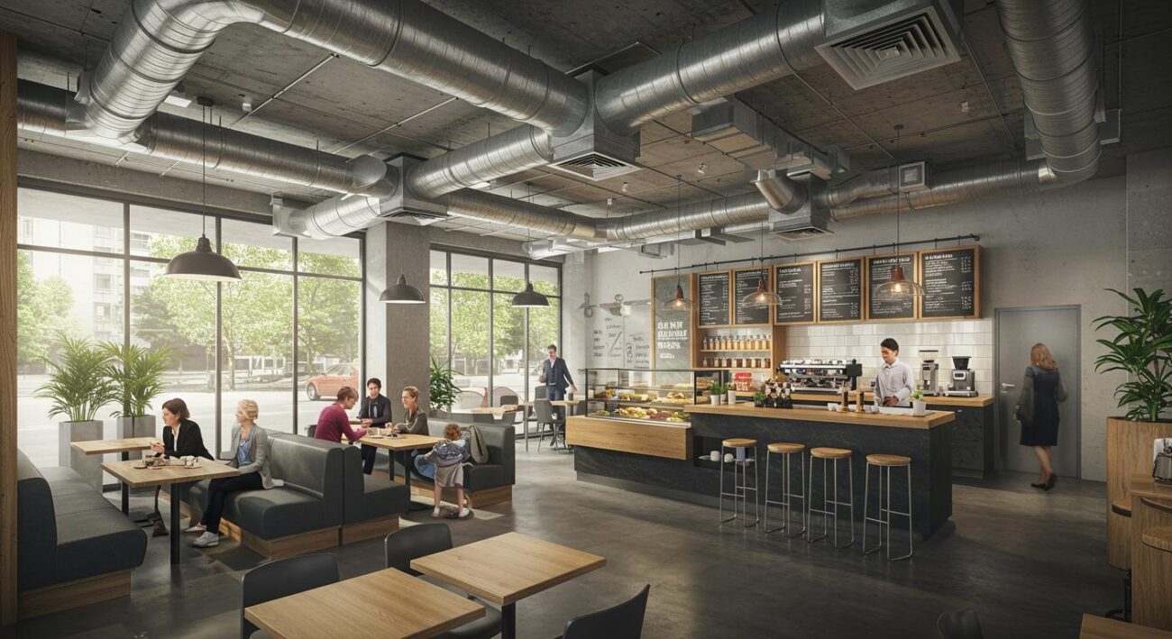 Как устроить вентиляцию в кафе