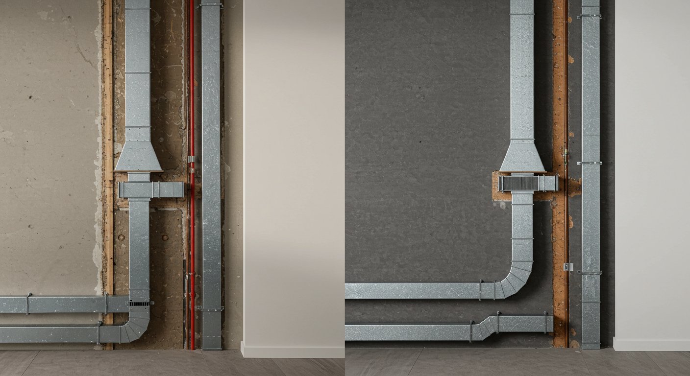 Оптимальная толщина стенки воздуховода — залог надежности системы Толщина стенки воздуховода