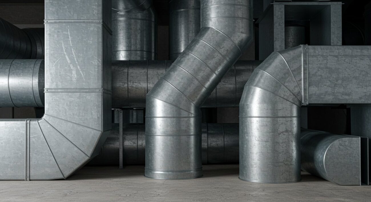 Металлы, используемые для воздуховодов