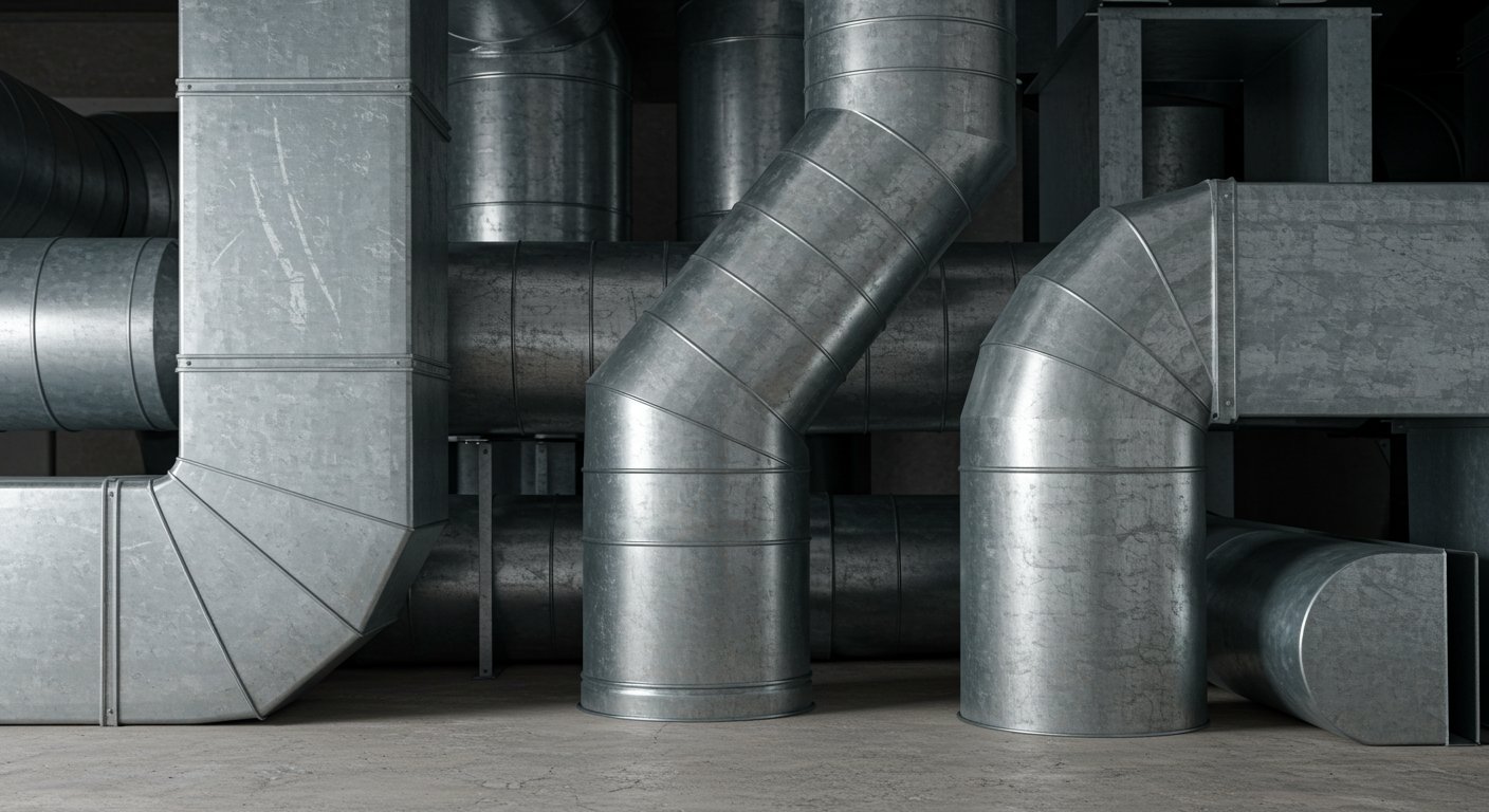 Металлы, используемые для воздуховодов