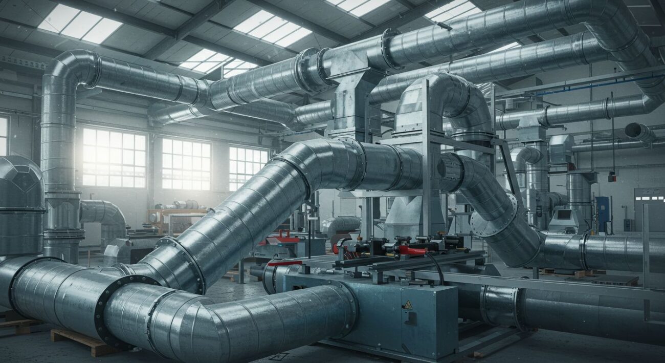 Оборудование для гибки воздуховодов