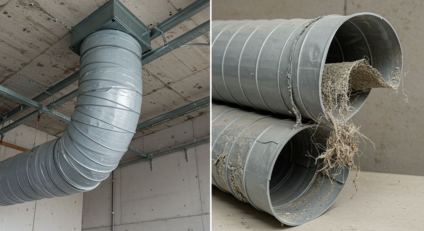 Пластиковые воздуховоды в системе вентиляции