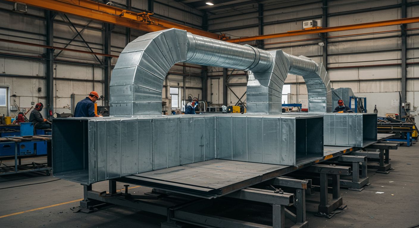 Поставщики воздуховодов для заводов