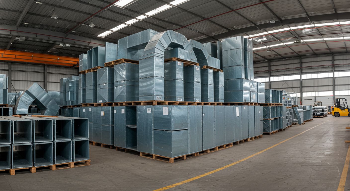 Поставка воздуховодов для заводов