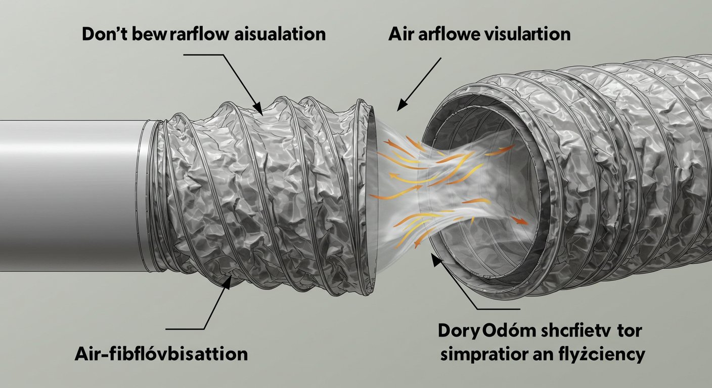 Почему гибкие воздуховоды теряют эффективность
