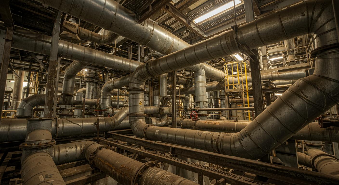 Применение воздуховодов в химической отрасли