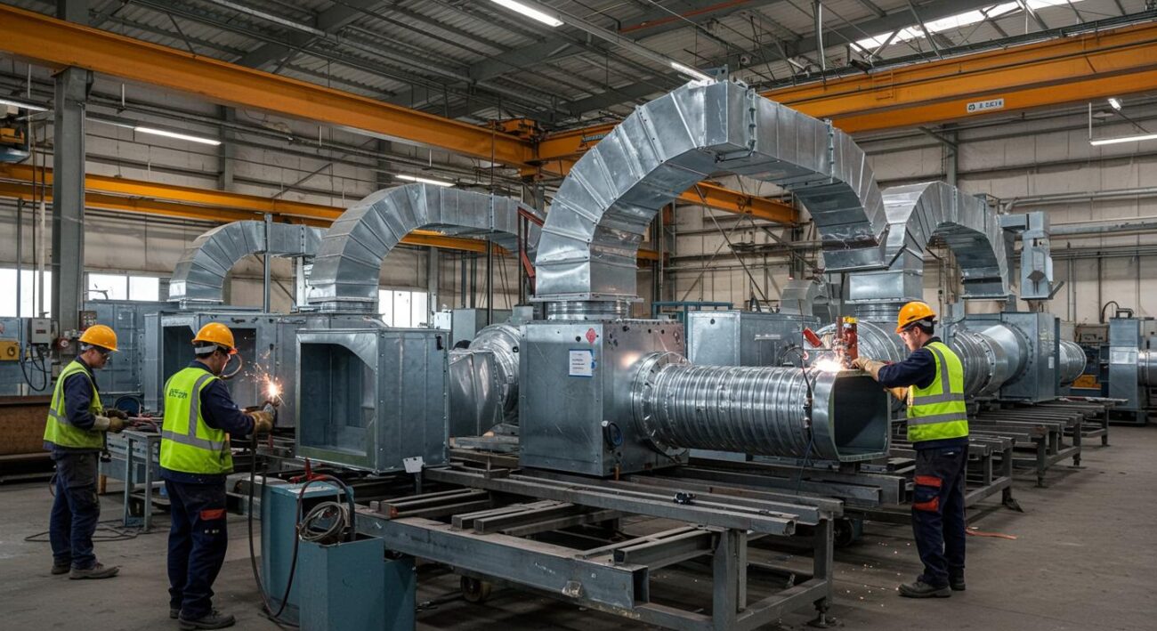 Производственные линии вентиляции