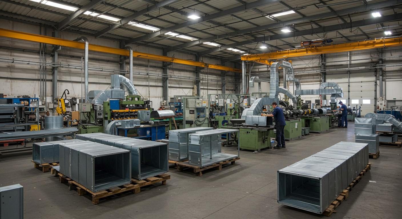 Производство воздуховодов на заказ