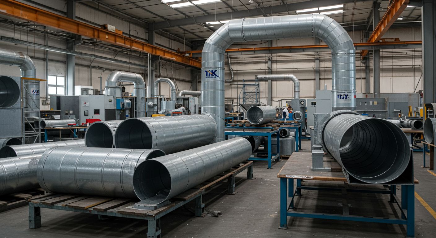 Производство воздуховодов по ТЗ