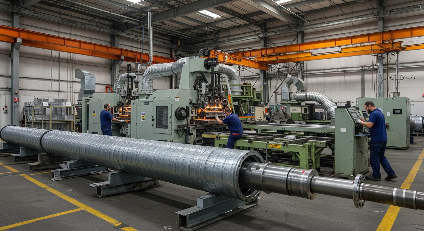 Производство фасонных частей воздуховодов