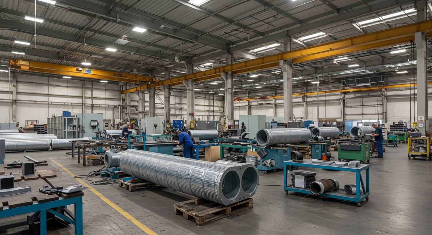 Производство фильтрующих воздуховодов