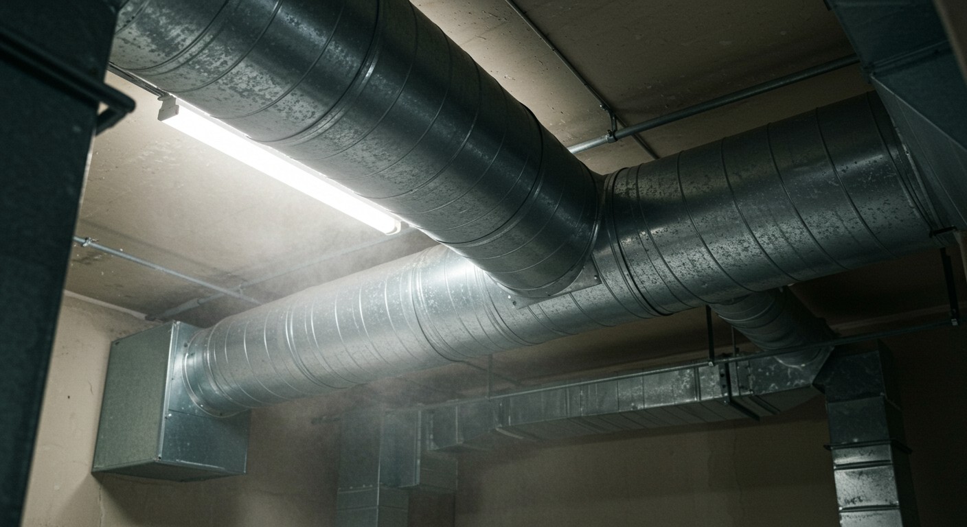 Система промвентиляции в условиях влажности
