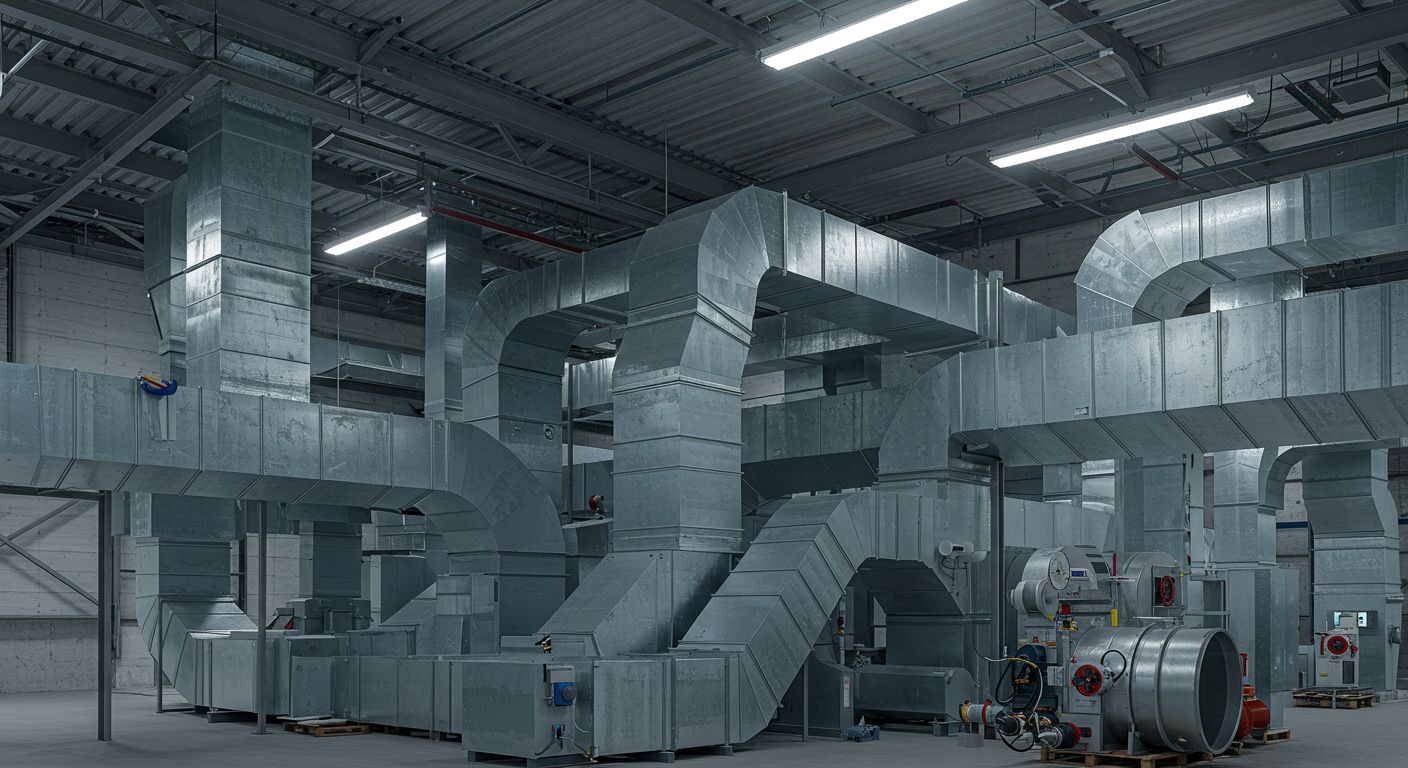 Промышленные вентиляционные сети: планирование