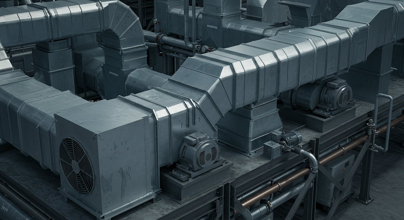 Рекуперация воздуха в промышленности Система рекуперации воздуха на промышленном объекте