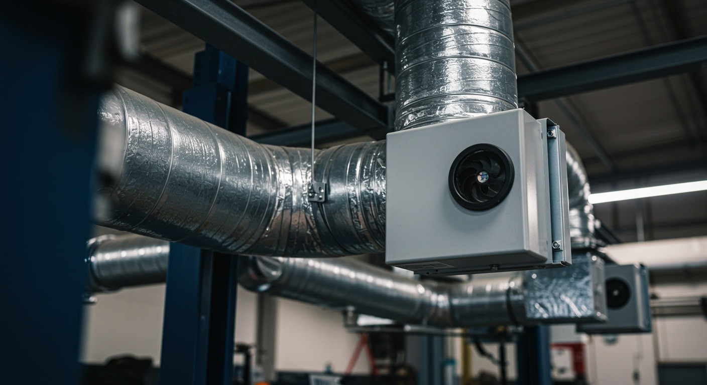 Эффективная вентиляция в автосервисе для безопасности и комфорта Вентиляция в автосервисе