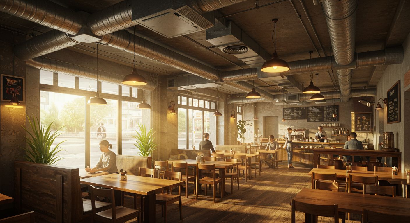 Правильно устроенная вентиляция в кафе для комфорта и безопасности Вентиляция в кафе