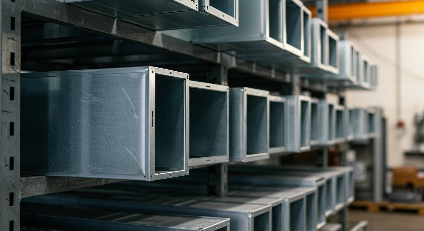 Современный цех по изготовлению воздуховодов Цех по изготовлению воздуховодов