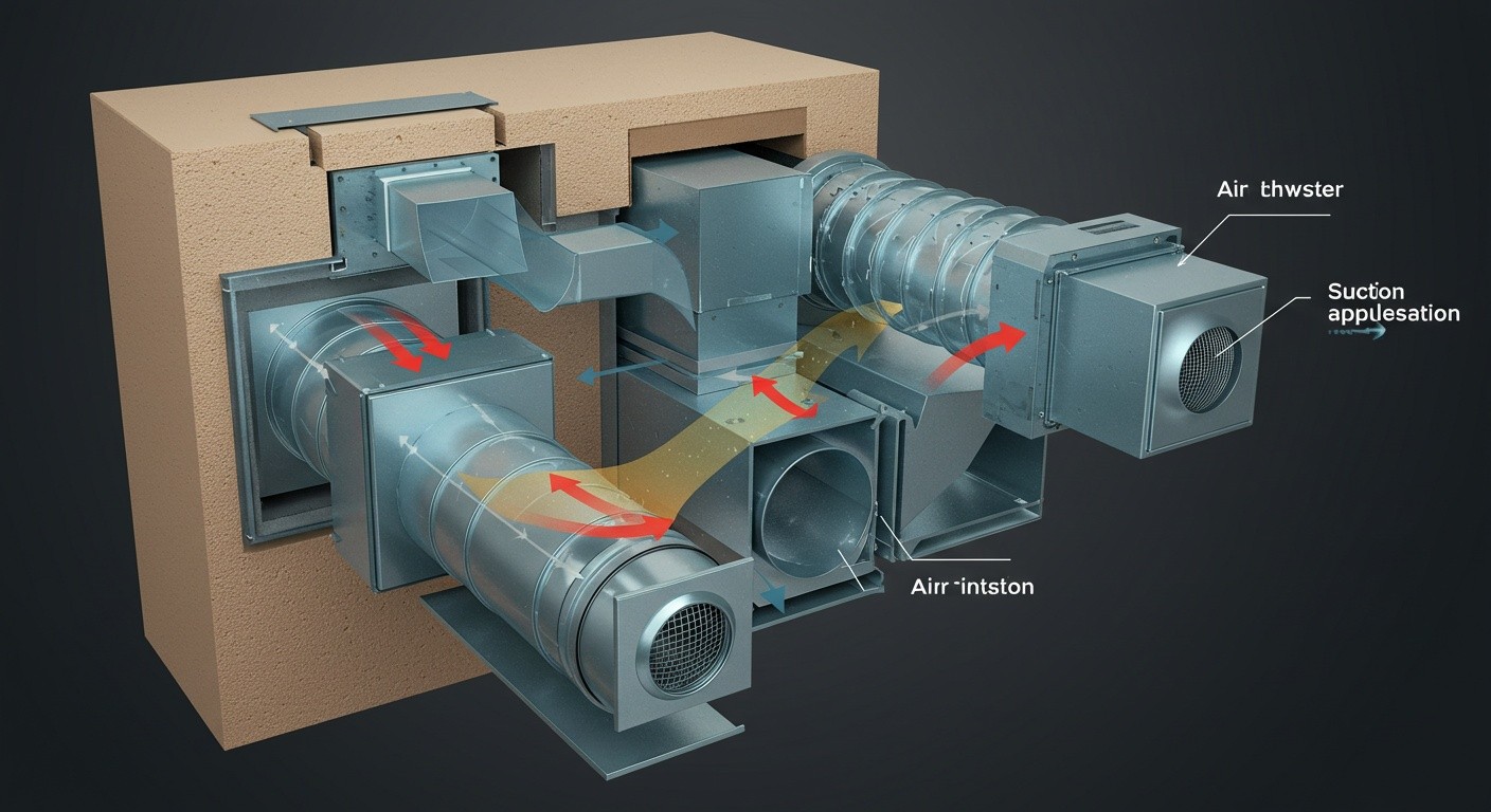 Сравнение приточной и вытяжной систем Разница между приточной и вытяжной вентиляцией