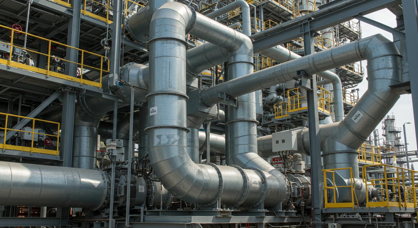 Воздуховоды в нефтехимии